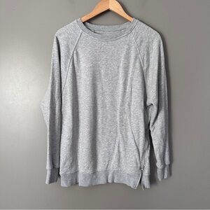 Champion zipper crew neck sweatshirt